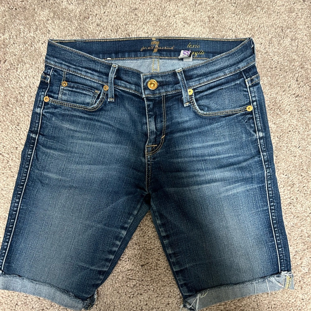7 for all mankind bermuda shorts